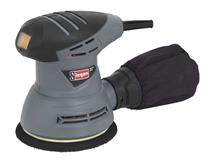 Sealey S0125 - Dual Action Palm Sander Ø125mm 240W/230V