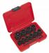Sealey AK8184 - Bolt Extractor Set 10pc 3/8"Sq Drive or Spanner