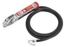 Sealey SA37/94 - Professional Tyre Inflator with 2.4mtr Hose & Clip-On Connector
