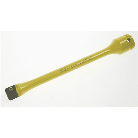 Sealey Ak2242.02 - 1/2" Dr. 80fl Torque Extension Bar (Yellow)