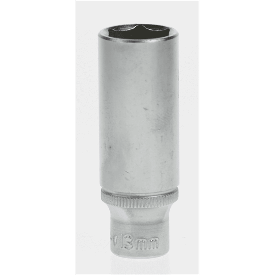 Sealey Ak2706.13 - 1/4" Drive Deep Socket 13mm