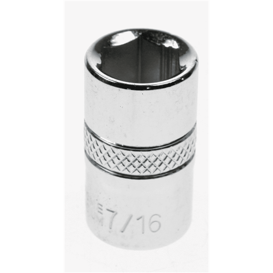 Sealey Ak2740.03 - Socket 3/8"Dr 7/16" 'Total Lok-On' ʆpt)