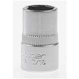 Sealey Ak2761.V3-02 - Socket 3/8"Sq Dr 7/16" (Satin/Mirror)