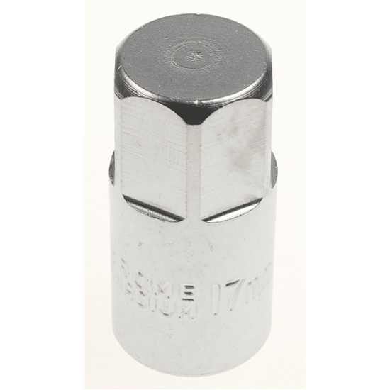 Sealey Ak6587.15 - Oil Drain Plug Key 17mm 'Hex'