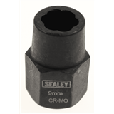 Sealey Ak8184.01 - Bolt Extractor 3/8"Sq Dr 9mm 'Spanner Type'