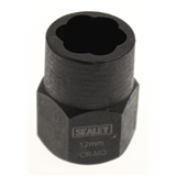 Sealey Ak8184.04 - Bolt Extractor 3/8"Sq Dr 12mm 'Spanner Type'