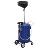 Sealey AK458DX - Mobile Oil Drainer 110ltr Air Discharge