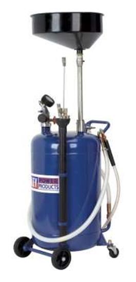 Sealey AK459DX - Mobile Oil Drainer with Probes 90ltr Air Discharge
