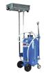 Sealey AK462DX - Mobile Oil Drainer with Probes 100ltr Cantilever Air Discharge