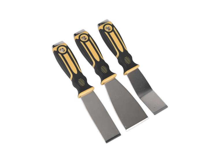 Siegen S0856 - Scraper Set with Hammer Cap 3pc