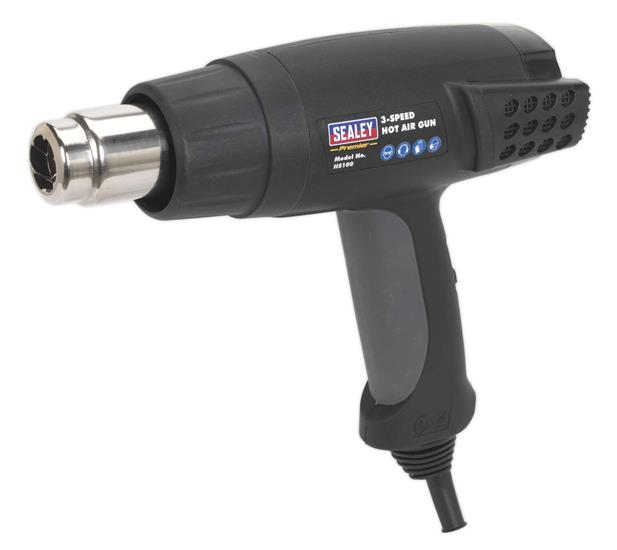 Sealey HS100 - Hot Air Gun 2000W 3-Speed 50/420/650ºC