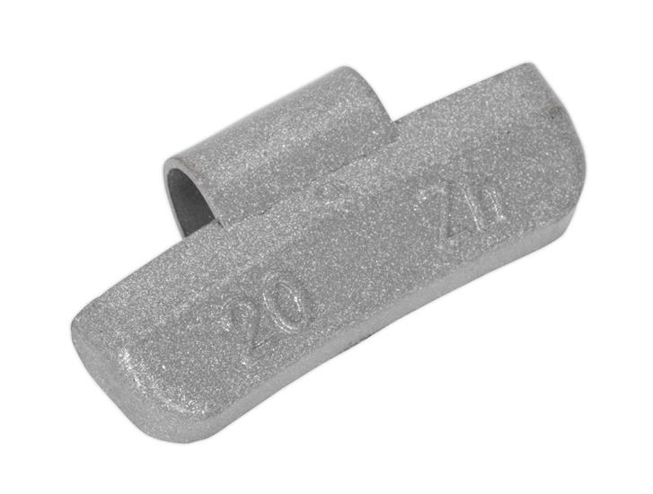 Sealey WWAH20 - Wheel Weight 20g Hammer-On Plastic Coated Zinc for Alloy Wheels Pack of 100