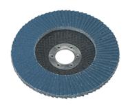 Sealey FD12540 - Flap Disc Zirconium Ø125mm 22mm Bore 40Grit