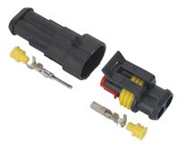 Sealey SSC2MF - Superseal Male & Female Connector 2 Way 1pr