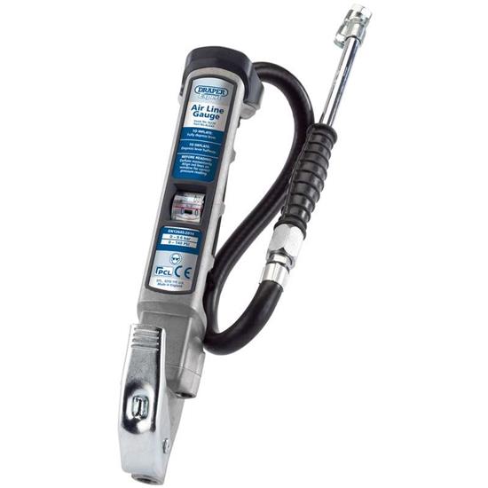 Draper 16234 ʊLG43) - DRAPER Professional Air Line Inflator with Twin Connectors