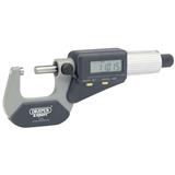 Draper 46599 ⣞M) - DRAPER Expert Dual Reading Digital External Micrometer - 0-25mm/0-1"