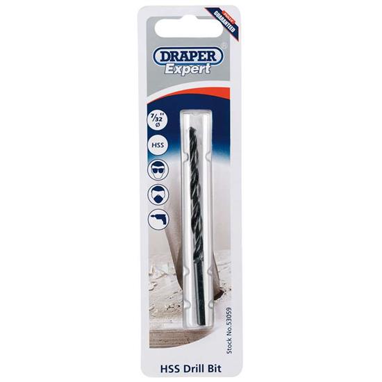 Draper 53059 (H29PS/B) - DRAPER Expert 7/32" HSS Drill