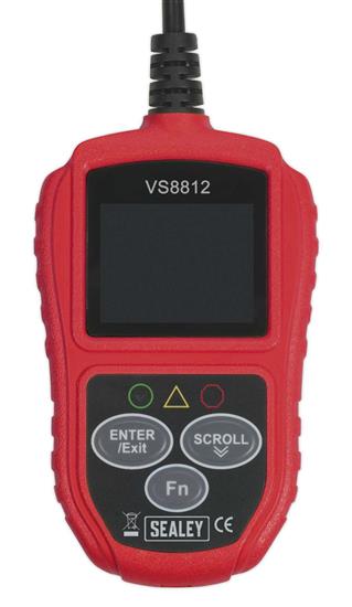 Sealey VS8812 - EOBD Code Reader - Live Data