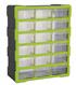 Sealey APDC18HV - Cabinet Box 18 Drawer - Hi-Vis Green/Black