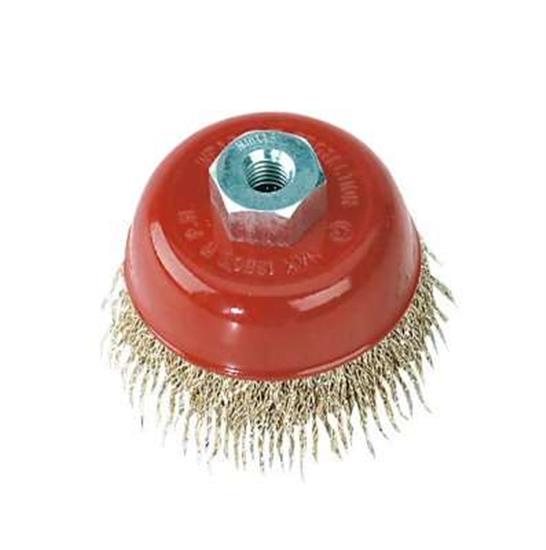 Sealey CBC75 - Brassed Steel Cup Brush 75mm M10