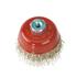 Sealey CBC75 - Brassed Steel Cup Brush 75mm M10