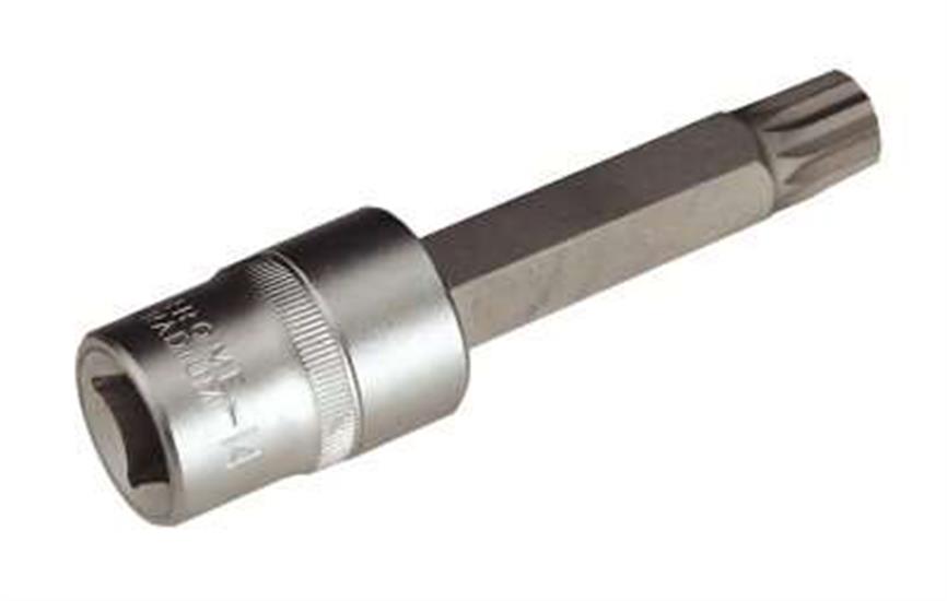 Sealey AK5531 - XZN Spline Bit Socket M14 Long 1/2"Sq Drive